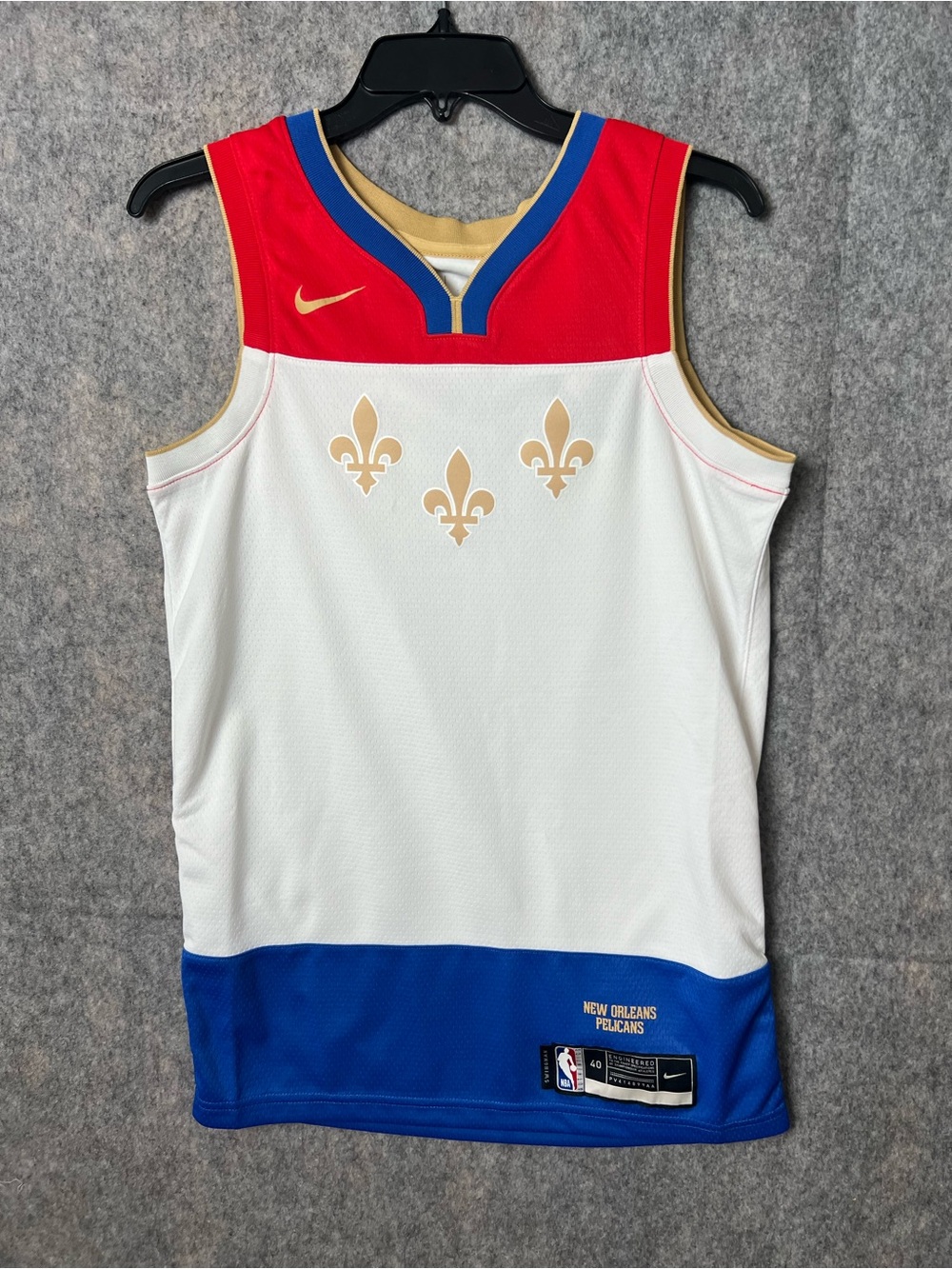 NBA Nike Dri Fit New Orleans Pelicans‎ City Edition Swingman Small Jersey NWT